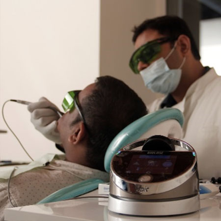 Working with Soft tissue Diode LASER